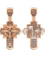 Крест из золота 585 пробы