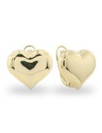 Серьги из лимонного золота 585 пробы