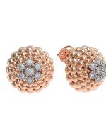 Серьги из золота 585 пробы c бриллиантами