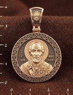 Образок из золота 585 пробы