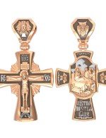 Крест из золота 585 пробы