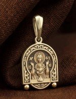 Образок из лимонного золота 585 пробы