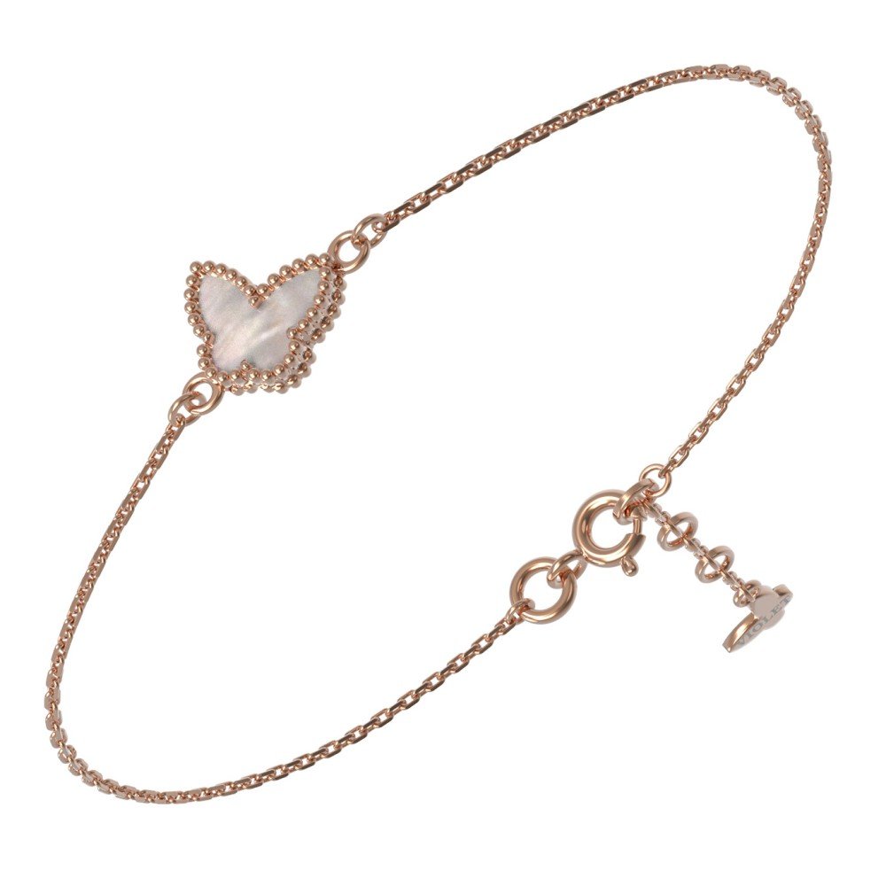 Браслет из золота c перламутром