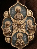 Образок из золота 585 пробы
