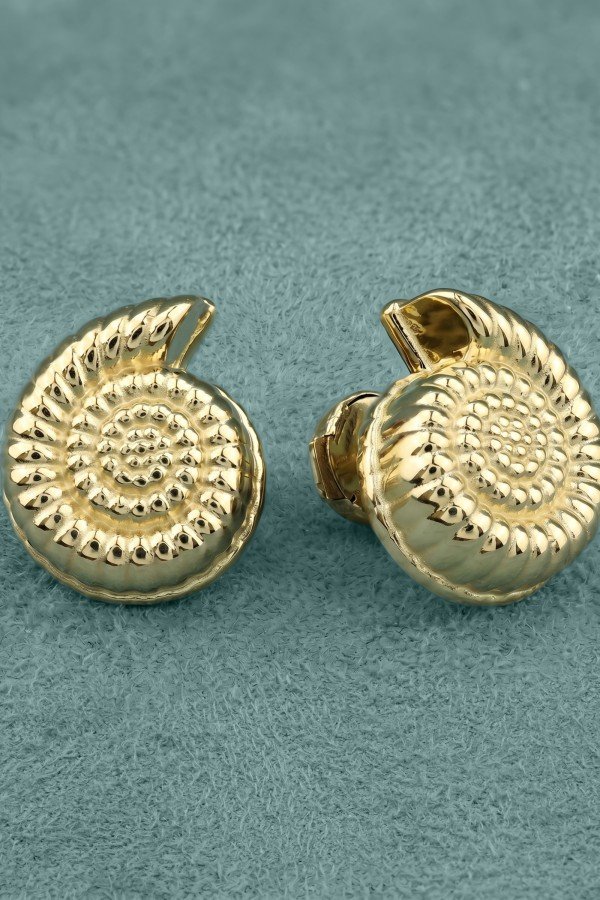 Серьги из лимонного золота 585 пробы