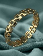 Кольцо из лимонного золота 585 пробы
