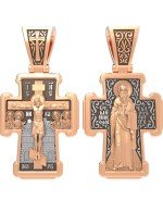 Крест из золота 585 пробы