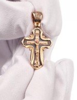 Крест из золота 585 пробы