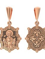 Образок из золота 585 пробы