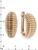 Серьги из золота 585 пробы