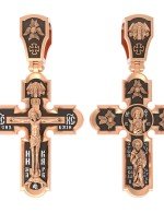 Крест из золота 585 пробы