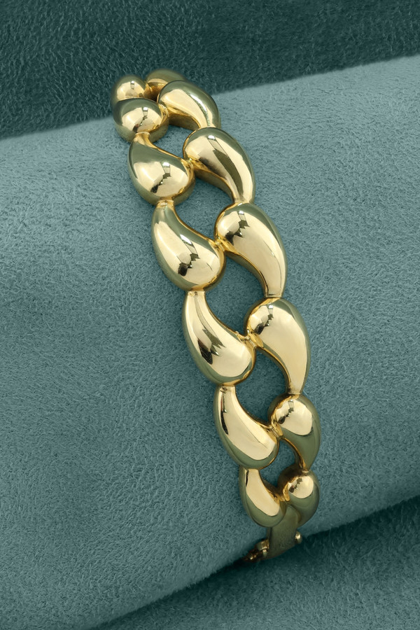 Браслет из лимонного золота