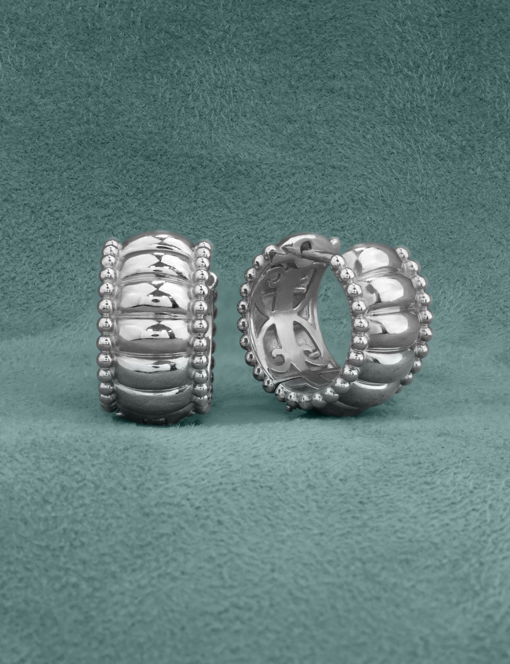 Серьги из белого золота 585 пробы