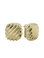 Серьги из лимонного золота 585 пробы