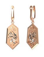 Серьги из золота 585 пробы