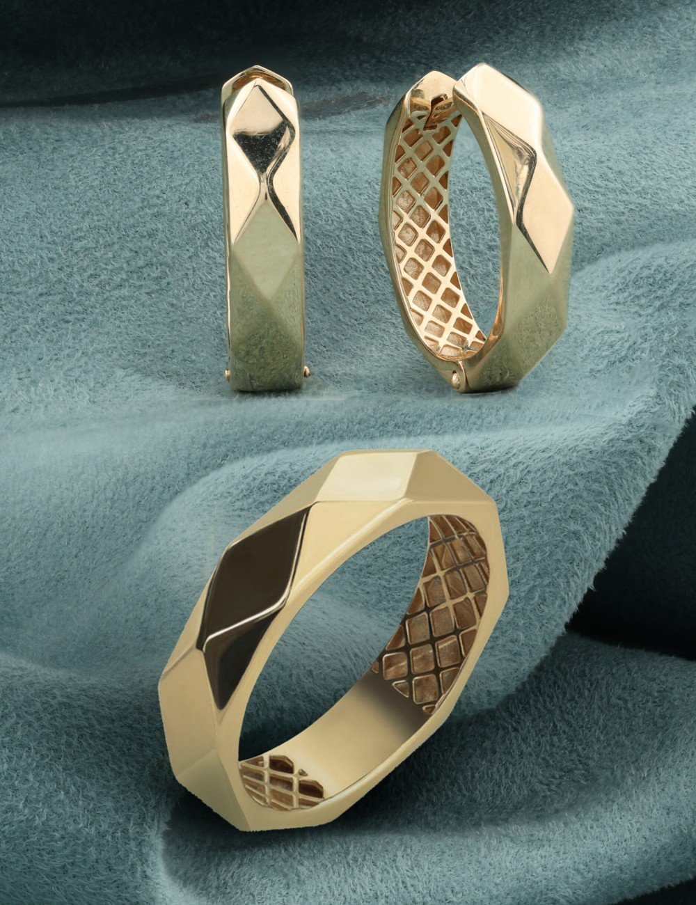 Серьги из золота 585 пробы