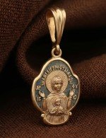 Образок из золота 585 пробы