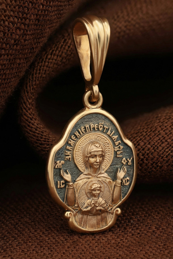 Образок из золота