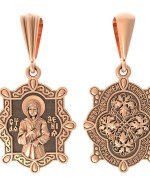 Образок из золота 585 пробы