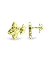Серьги из лимонного золота 585 пробы