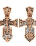 Крест из золота 585 пробы