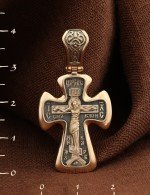 Крест из золота 585 пробы