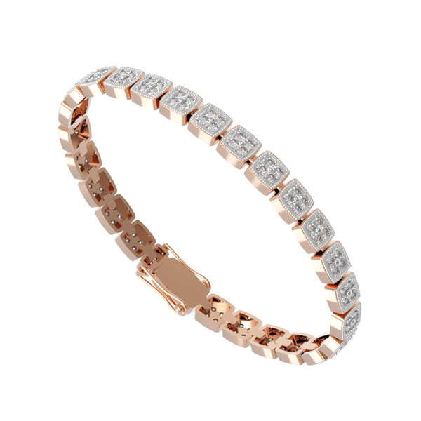 Браслет из золота c бриллиантами