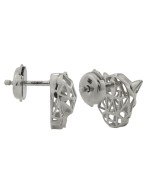 Серьги из белого золота 585 пробы