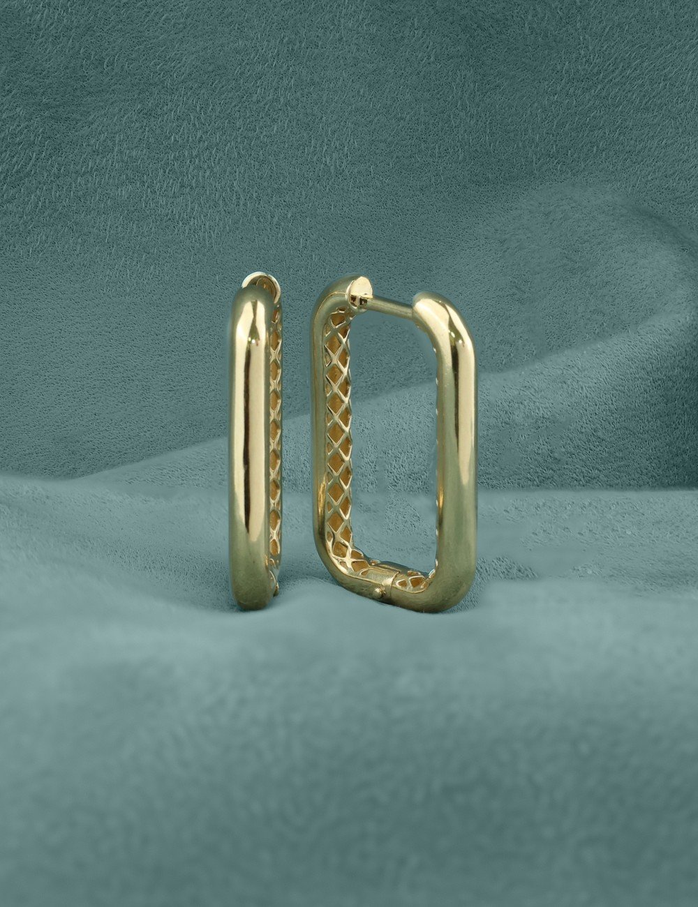 Серьги из лимонного золота 585 пробы
