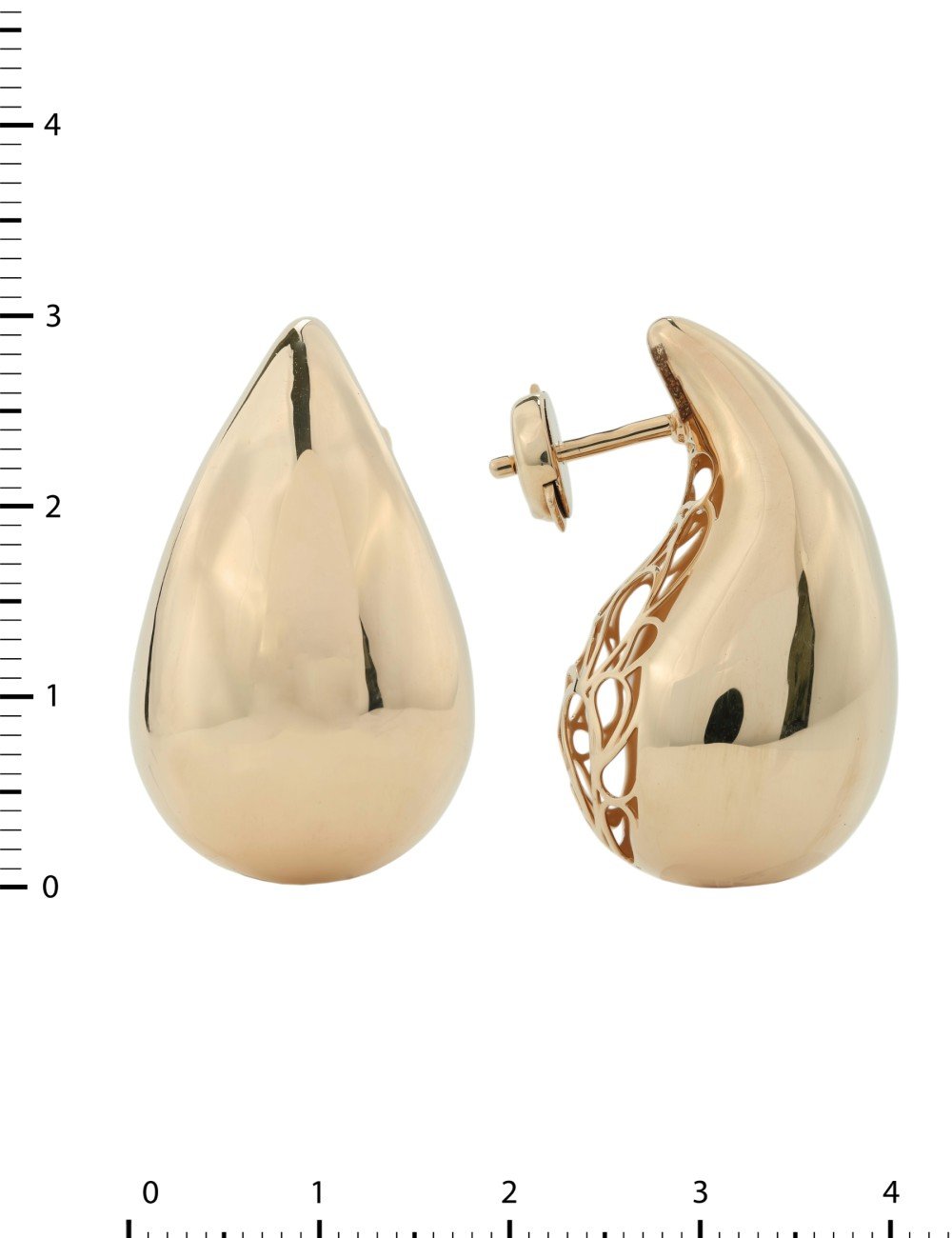Серьги из золота 585 пробы