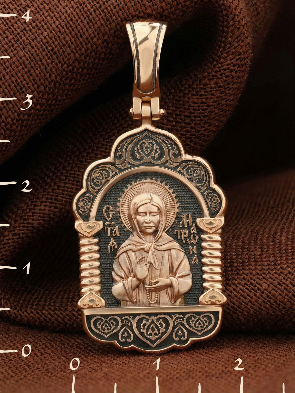 Образок из золота