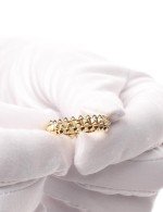 Кольцо из лимонного золота 585 пробы