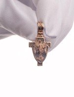 Крест из золота 585 пробы