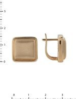 Серьги из золота 585 пробы