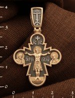 Крест из золота 585 пробы