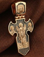 Крест из золота 585 пробы