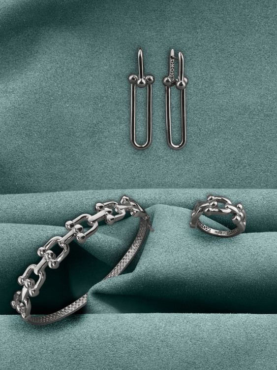 Браслет из белого золота