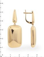 Серьги из золота 585 пробы