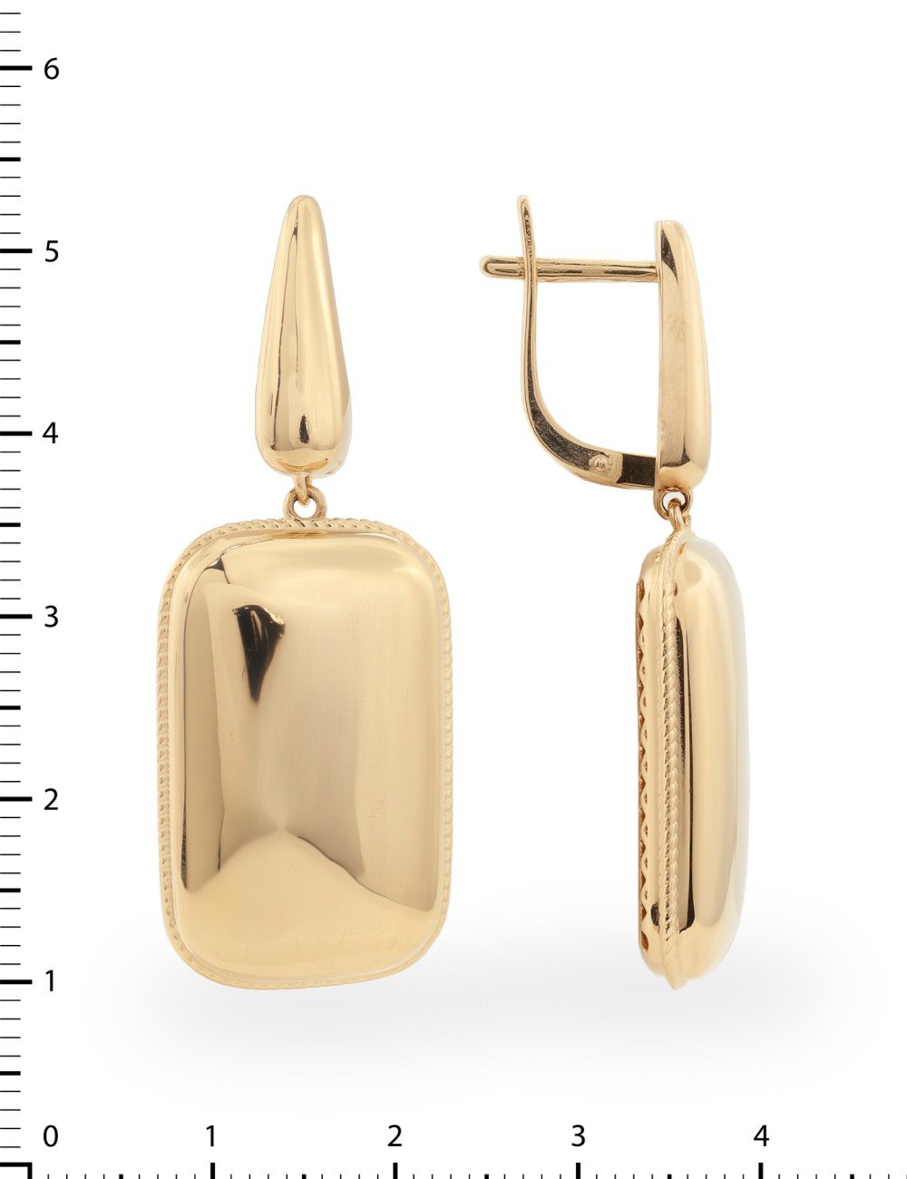 Серьги из золота 585 пробы