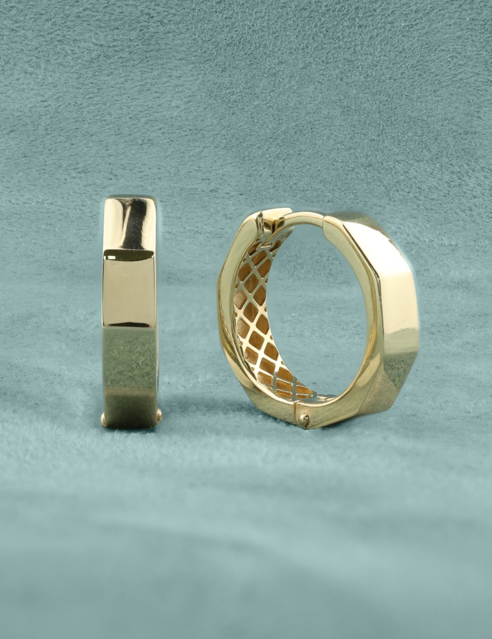 Серьги из лимонного золота 585 пробы