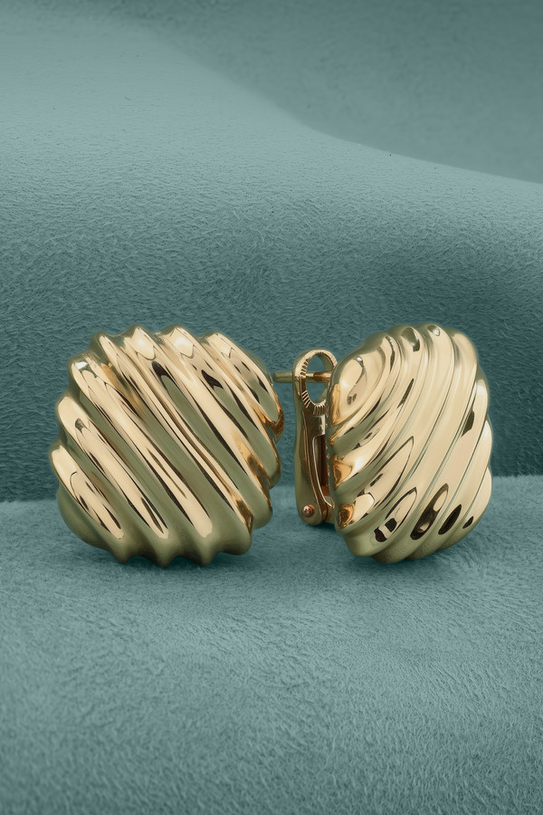 Серьги из золота