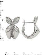 Серьги из белого золота 585 пробы