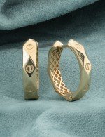 Серьги из золота 585 пробы