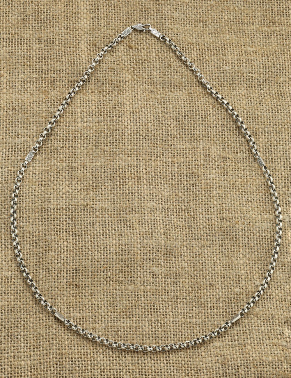 Цепь из серебра 925 пробы
