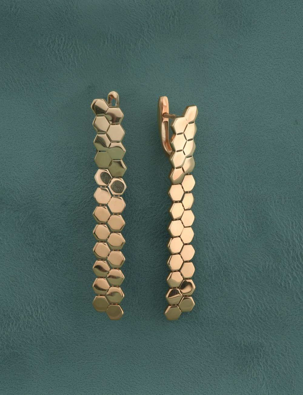 Серьги из золота 585 пробы