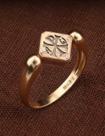 Кольцо из золота 585 пробы