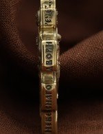 Крест из лимонного золота 585 пробы