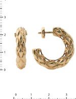 Серьги из золота 585 пробы
