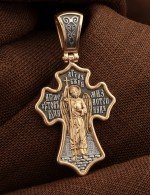 Крест из золота 585 пробы