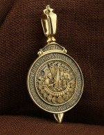 Образок из лимонного золота 585 пробы